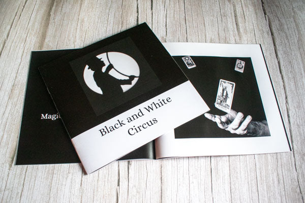 Black and White Circus Zine