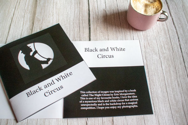 Black and White Circus Zine