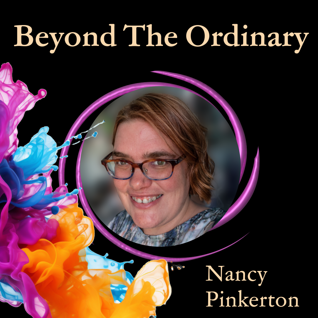 Beyond The Ordinary: Discover the Power of Creative and Neurodiverse Women self-help book by Mandy Nicholson featuring a chapter by Nancy Pinkerton