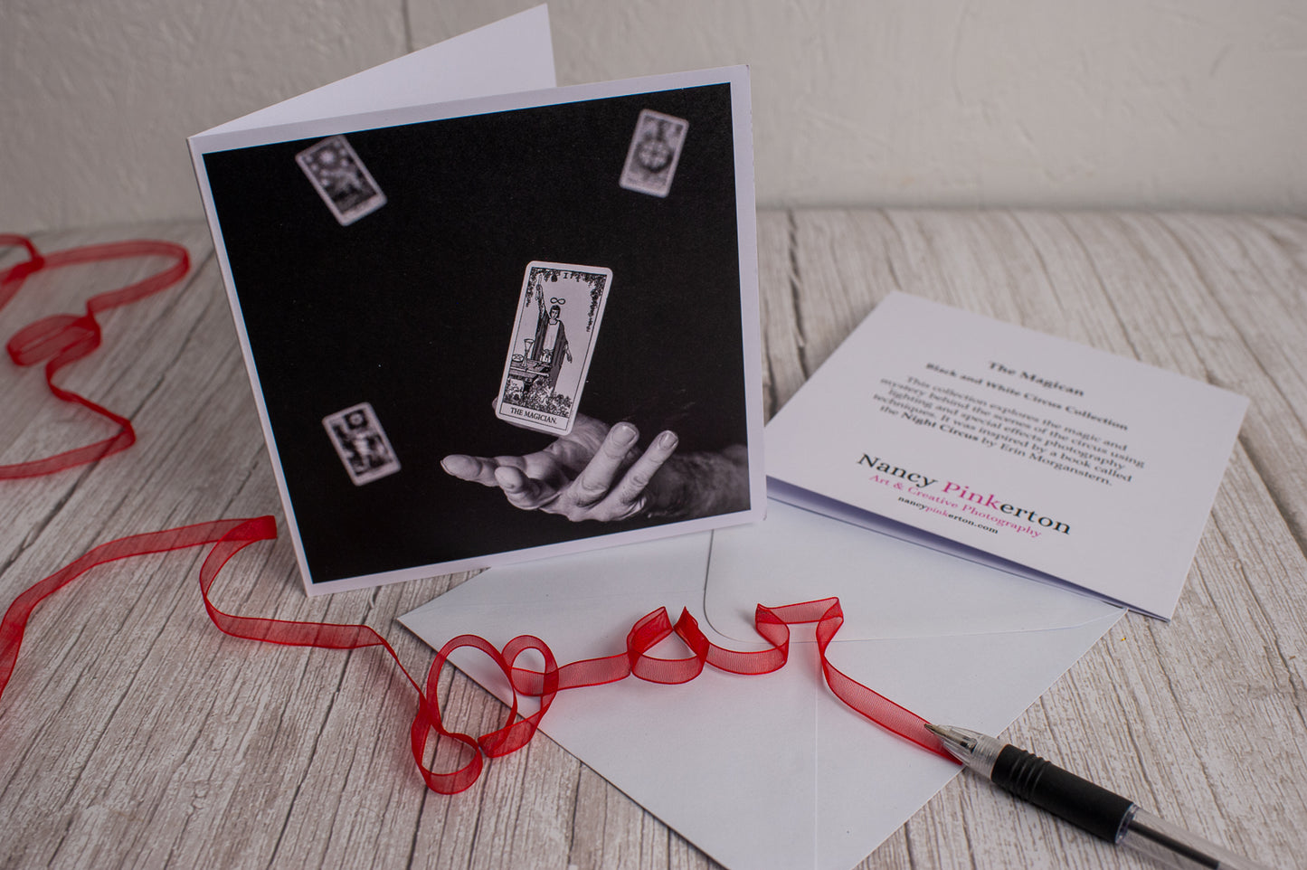 The Magician- Giclee print in various sizes- Black and White Circus collection
