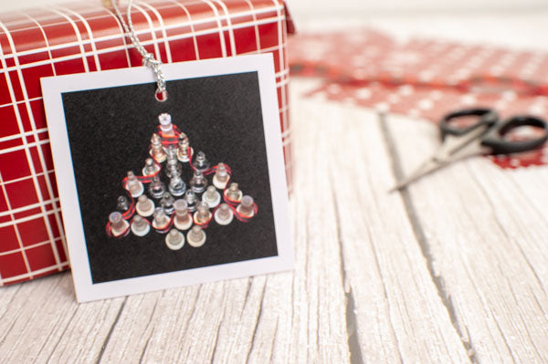 24 Christmas gift tags- Merry Chessmas collection