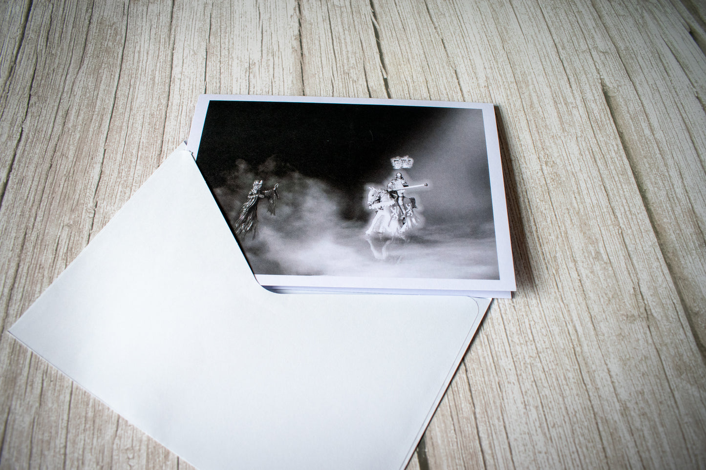 Greeting cards set of 3, Witches, the Devil and a King Collection